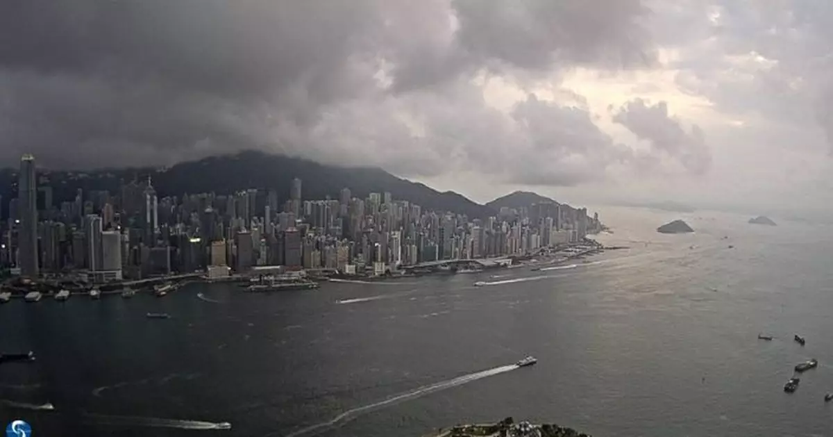 特別天氣提示：強雷雨區未來兩三小時影響珠江口一帶