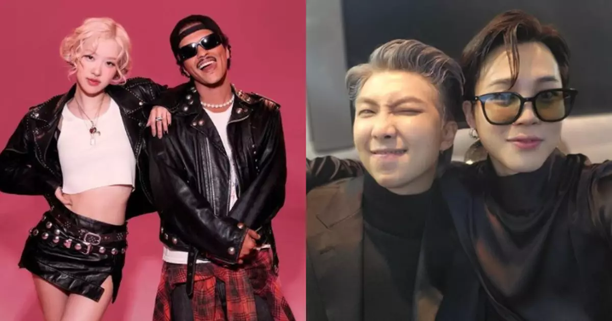 Rosé入選《AMAs》兩項提名 BTS兩成員競逐最愛KPOP藝人
