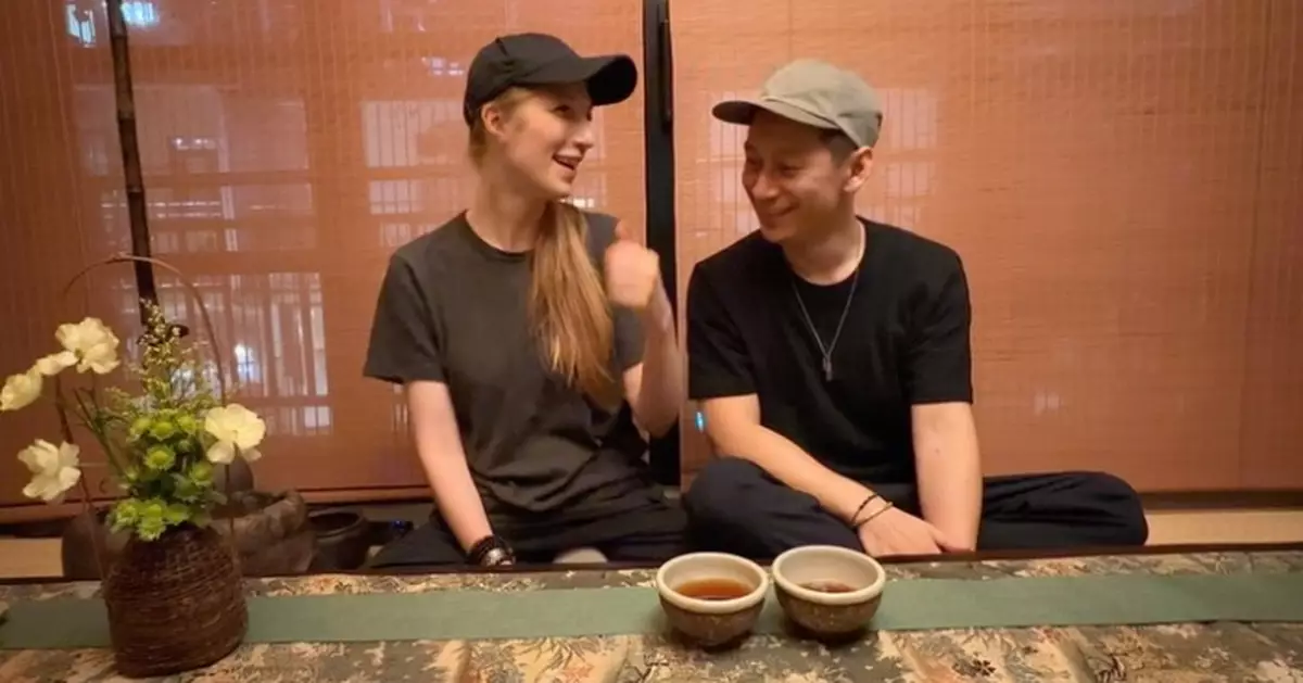 駱振偉與丹麥太太拍片公布離婚 結束十年情人關係今後以家人身份相處