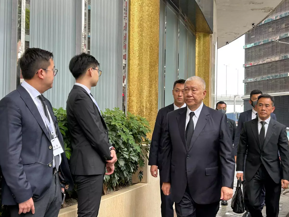 澳門前行政長官何厚樺。巴士的報記者攝