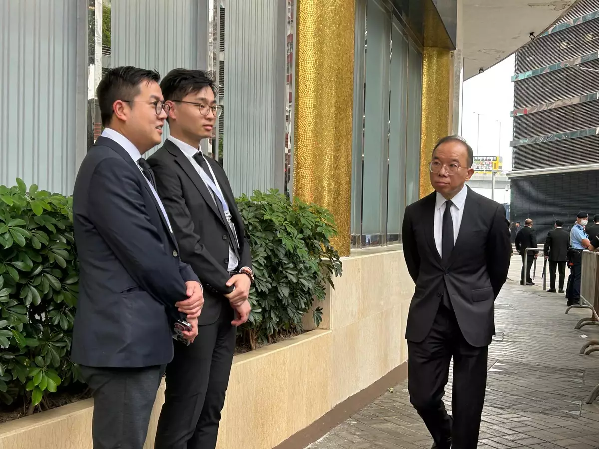 政制及內地事務局局長曾國衞。巴士的報記者攝