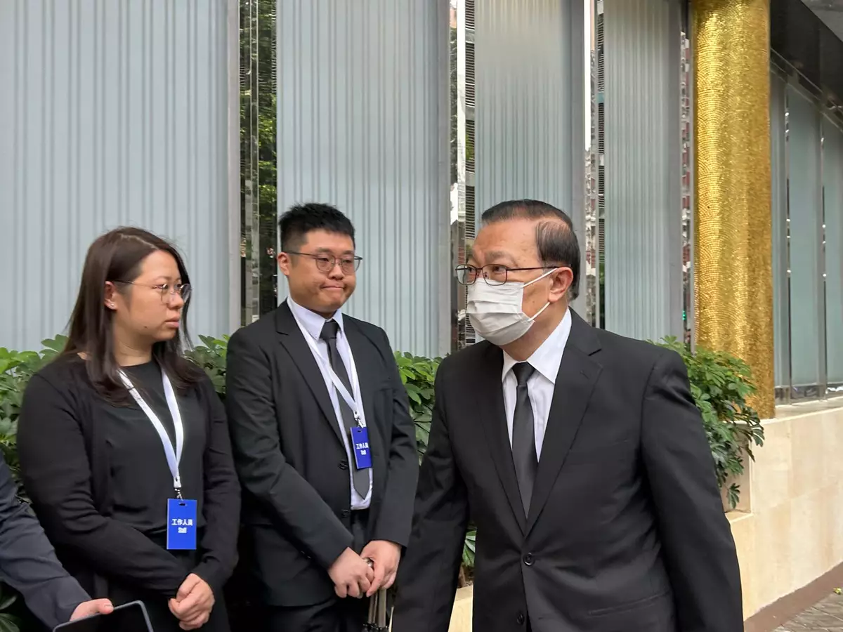 前全國人大常委譚耀宗。巴士的報記者攝