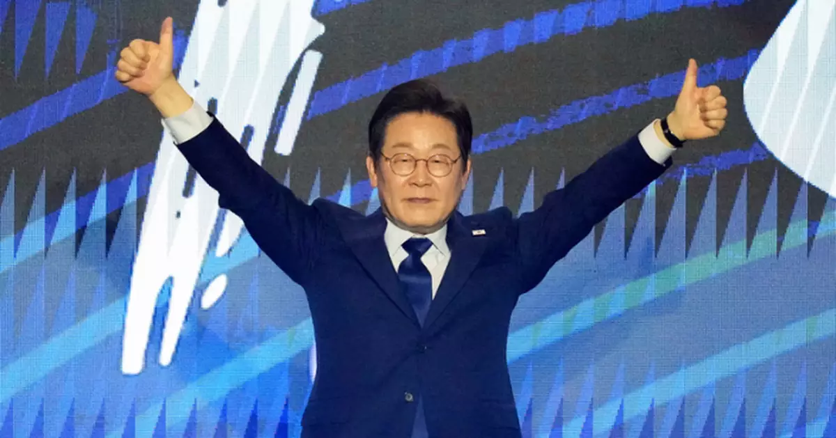 李在明勝出南韓共同民主黨總統候選人初選