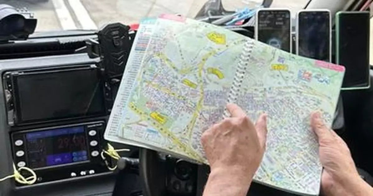 的哥唔識路查實體地圖遭質疑想「揼波鐘」網民：起碼努力解決問題