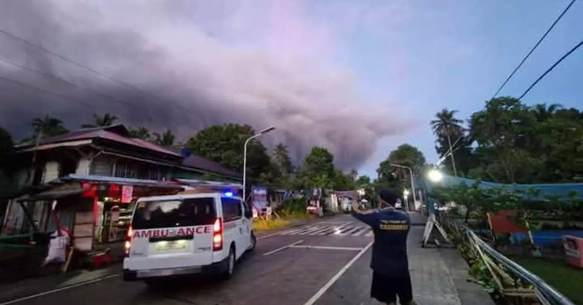 菲律賓布盧桑火山噴發 暫未有傷亡及財產損失報告