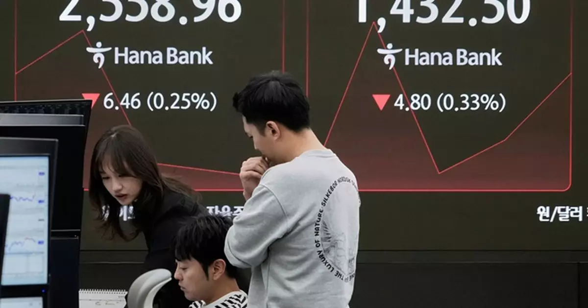 韓股全日跌8點 4月升逾3%