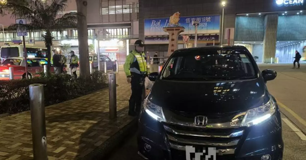 警方太子道東截查私家車檢獲毒品拘捕3人
