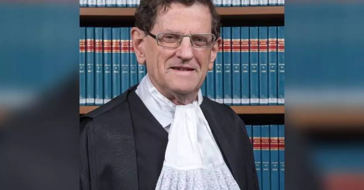 司法機構證實范禮全辭任終審法院非常任法官