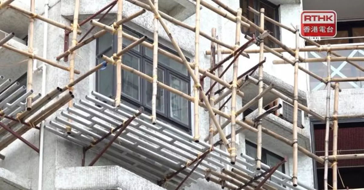 林振昇倡飛棚工序向勞工處申報　建造分包商稱未驗先簽紙不能接受