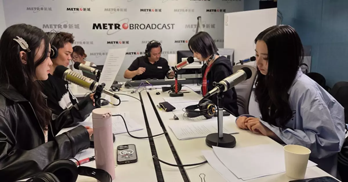 姚焯菲 張蔓莎 張蔓姿及胡子彤錄音時笑聲不絕  4人將在音樂會合唱多首歌曲 粉絲們引頸以待