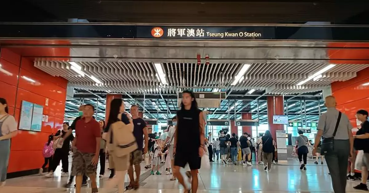 港鐵將軍澳綫星期五維持正常服務