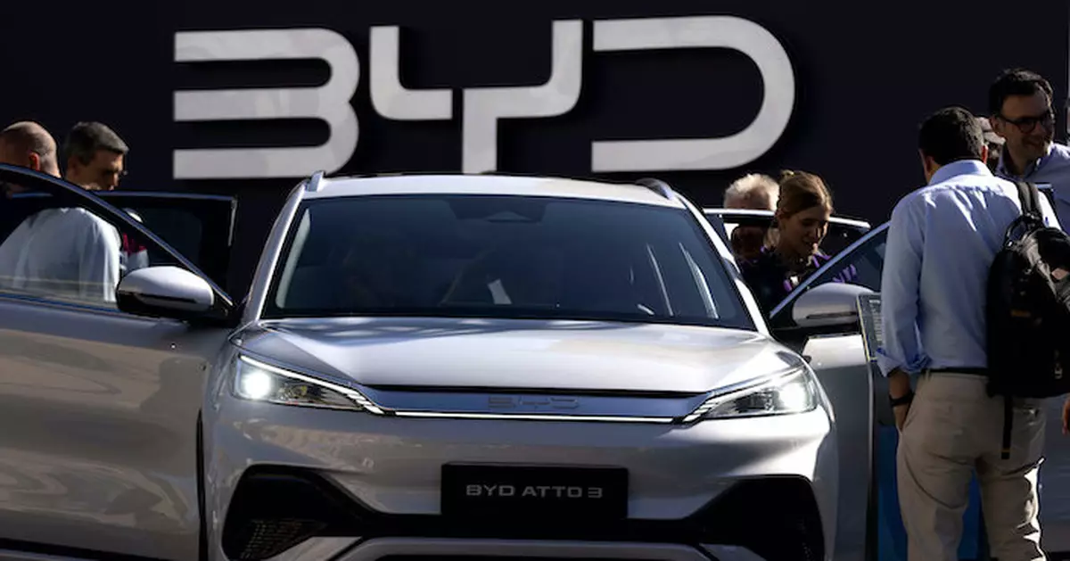 比亞迪德國推電動車  部份售價低於2萬歐元