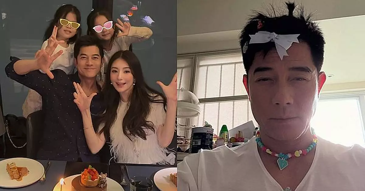 郭富城獲囡囡設計新造型 傳方媛再度懷孕