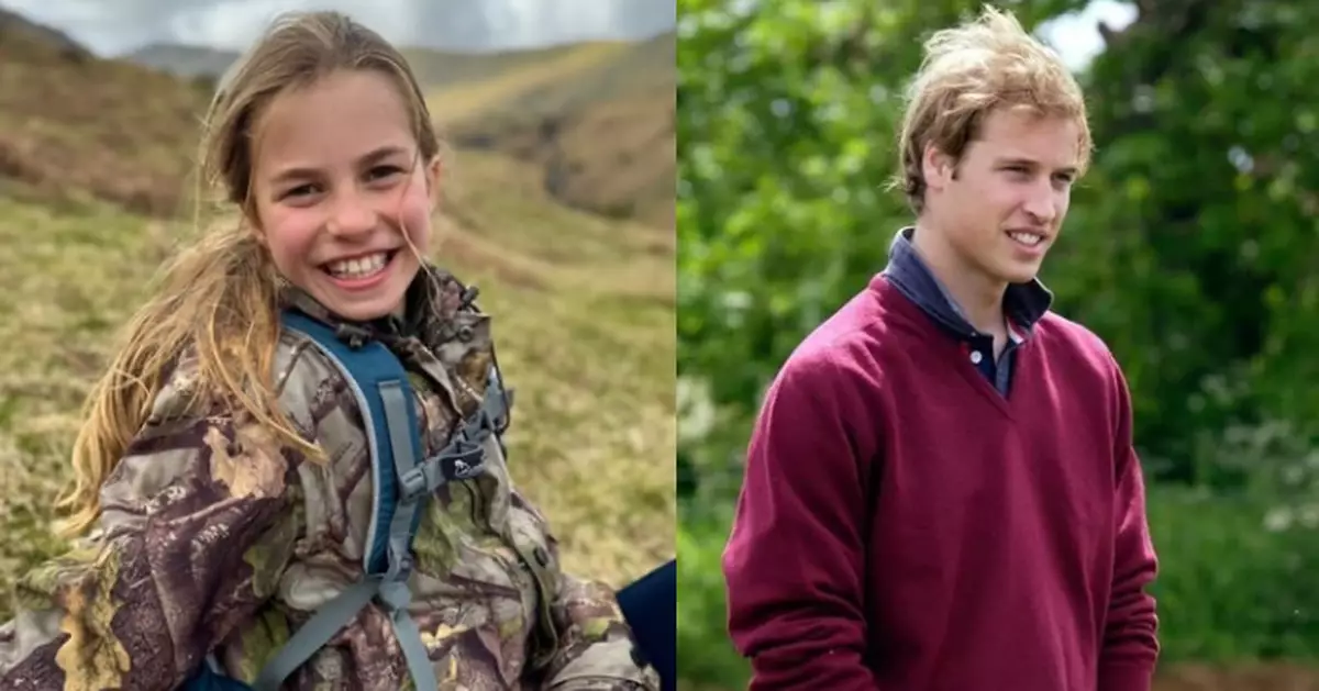 女版威廉？夏洛特公主10歲生日照露燦爛笑容同爸爸似足餅印