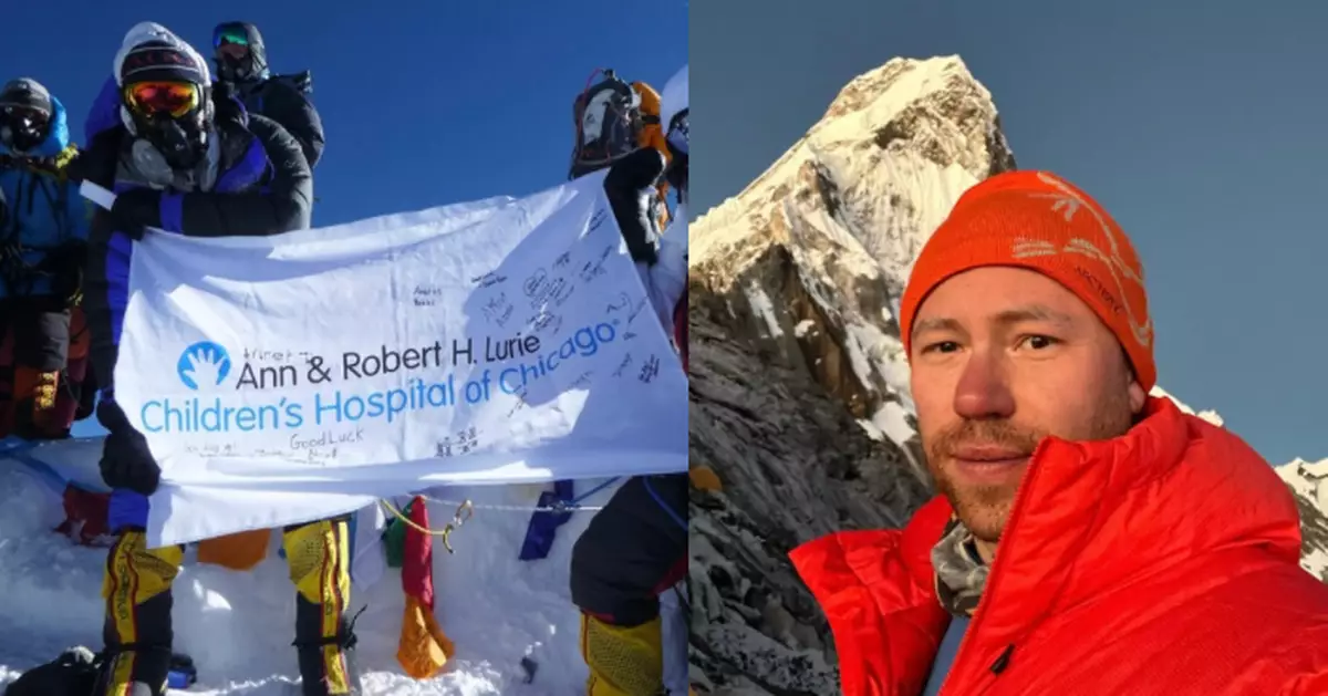 為兒童血癌研究籌款挑戰8485米馬卡魯峰 美罹癌登山家攻頂前不幸猝逝