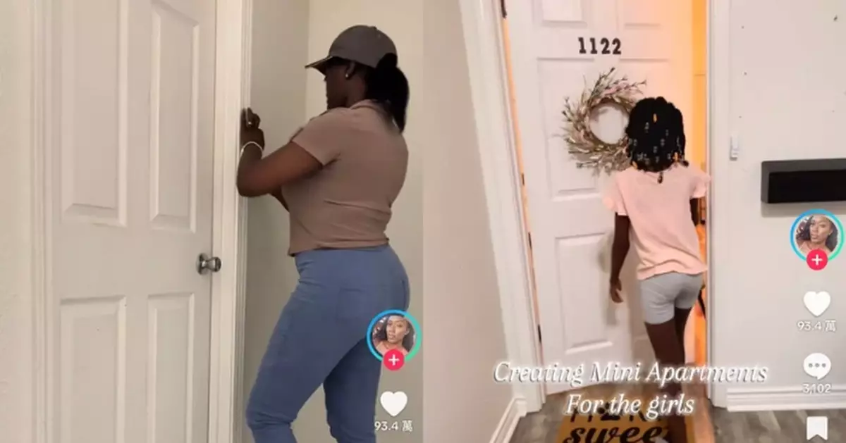 將房間打造成獨立套房租給10歲女兒 美國婦每月要求繳交租金及水電費