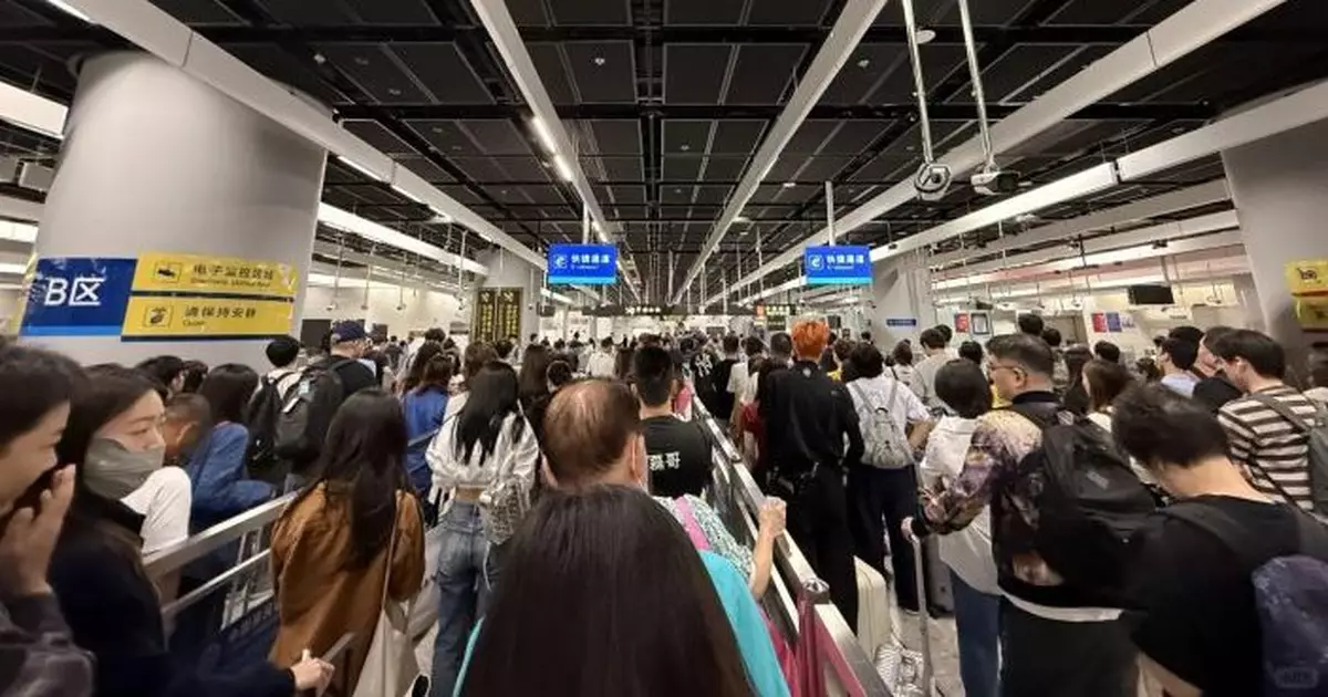 內地端午假期出入境人次逾590萬　按年增長2.7%