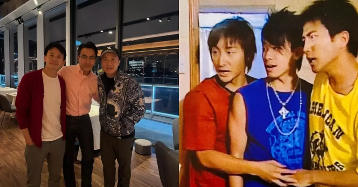 《甜孫爺爺》三兄弟合體 劉愷威罕露面現身飯局