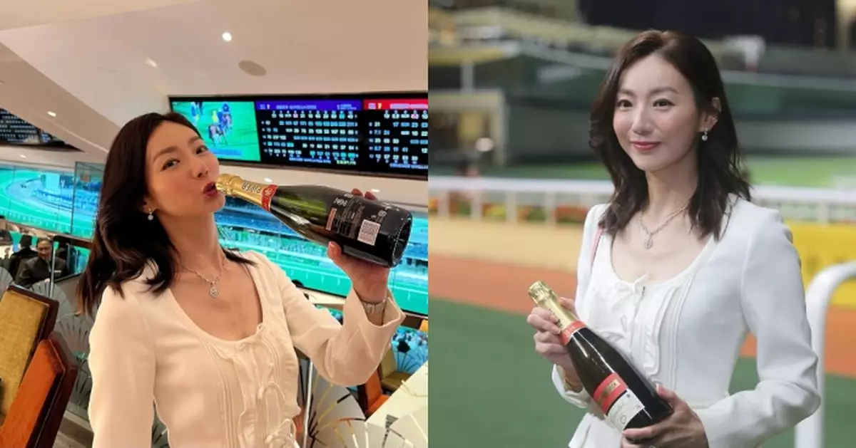 前主播周嘉儀愛駒首捷拉頭馬 華麗轉型過富貴人生