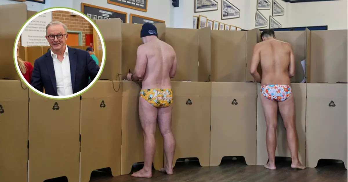 澳洲大選投票展開 阿爾巴內塞最後拉票承諾為1400萬人減稅