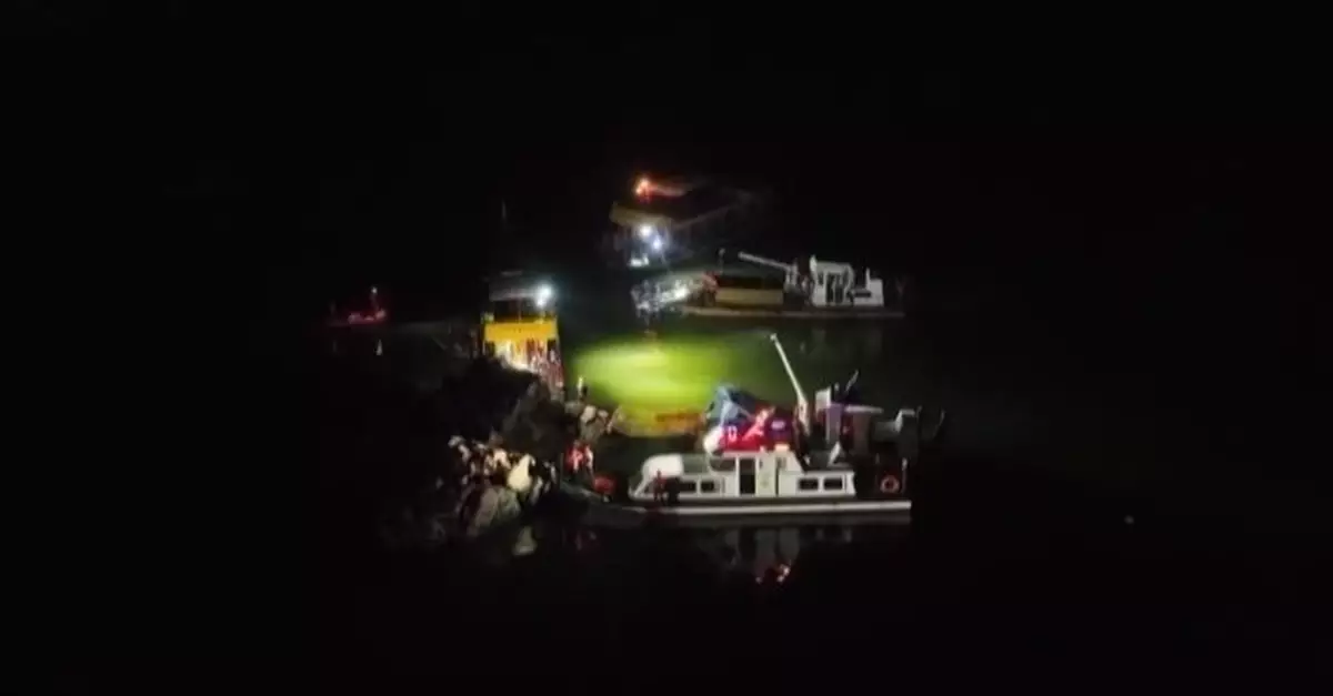 貴州黔西遊船翻側共涉4船　9人死亡1人仍失蹤