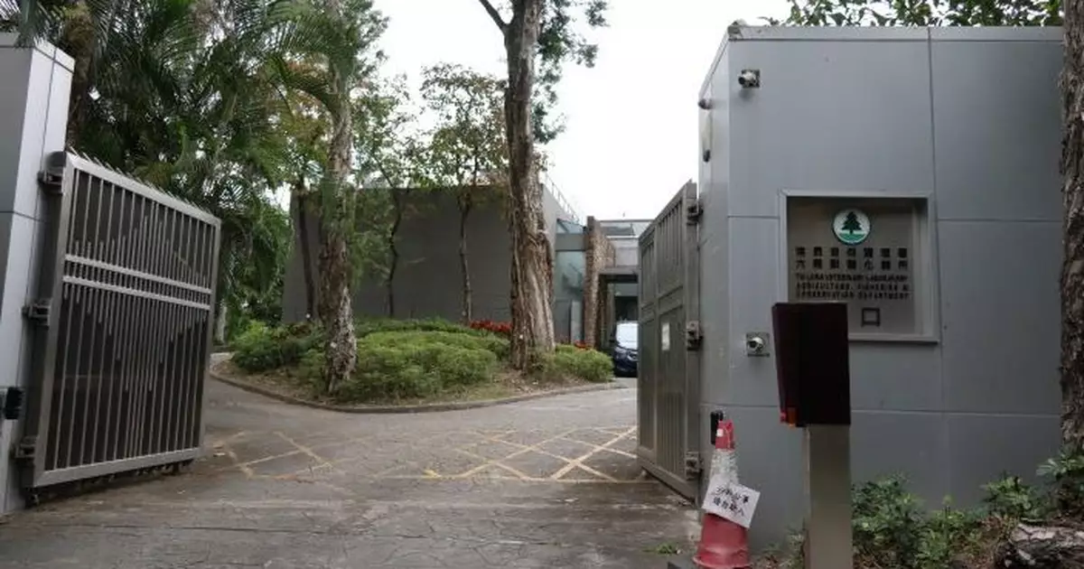 漁護署全港唯一政府獸醫化驗所  年做30萬次測試助驗離世大熊貓