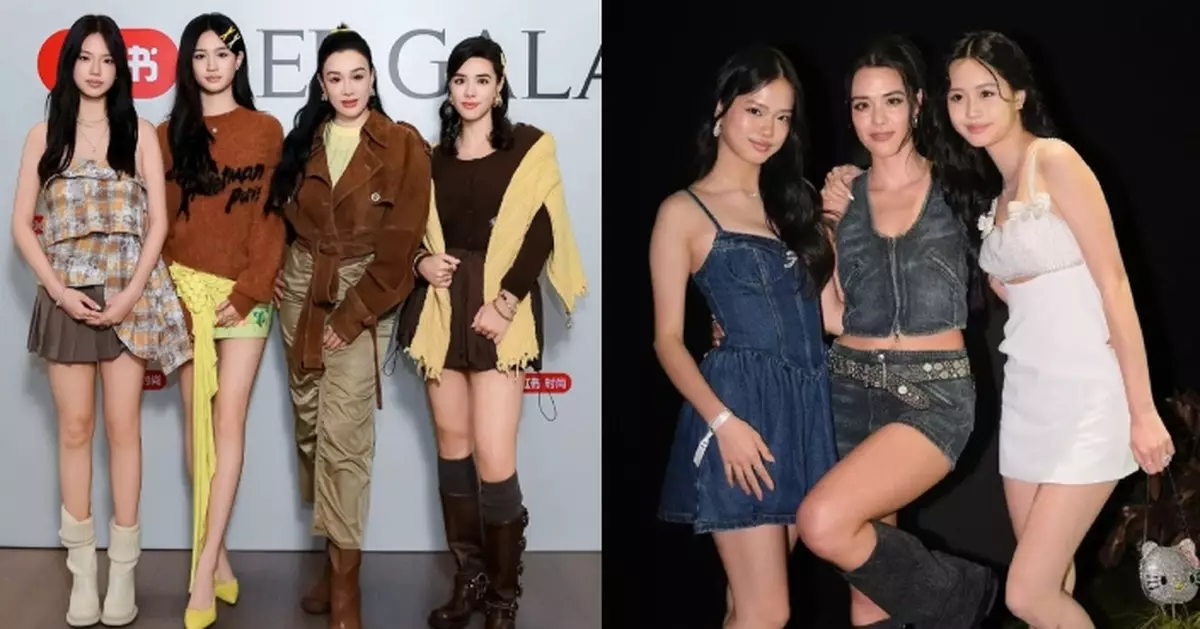 鍾麗緹自豪晒囡囡靚相 三姊妹風格不同27歲大家姐一角度勁似媽媽