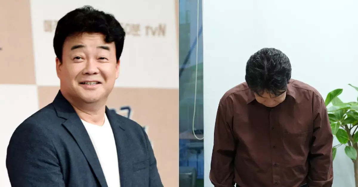 白種元宣佈暫停演藝活動 鞠躬道歉稱將全力改革公司