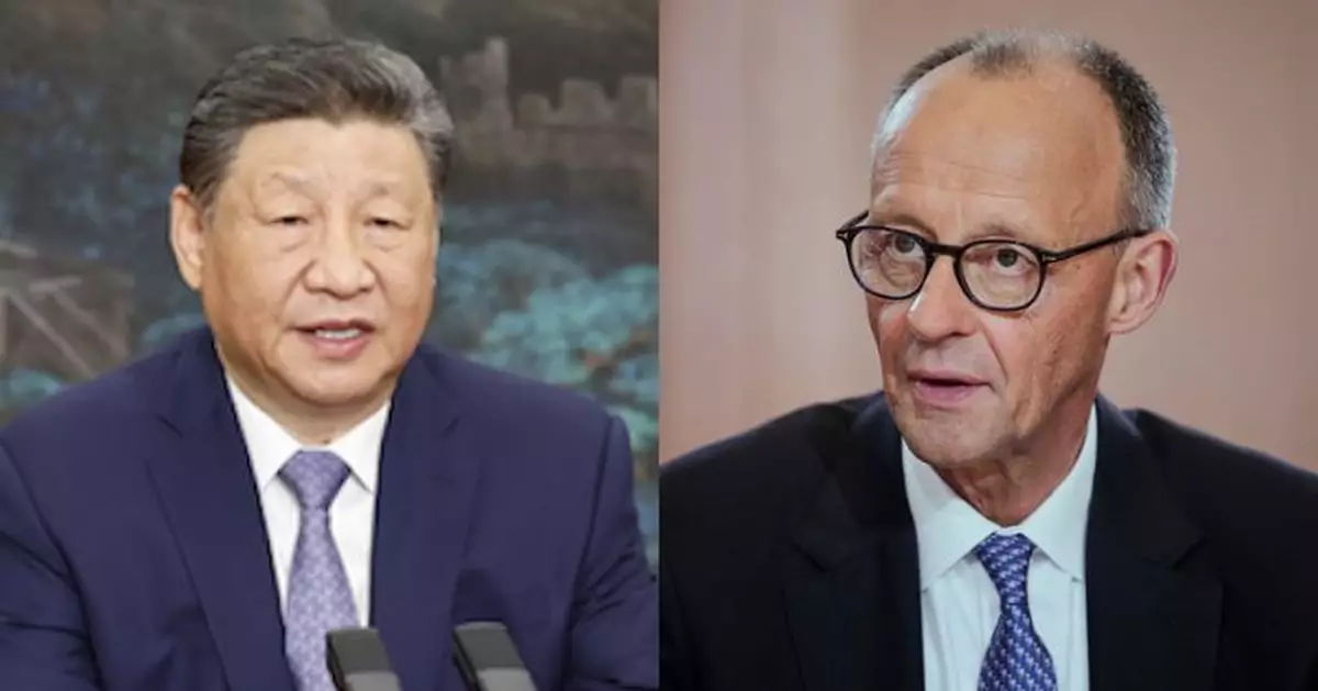 習近平祝賀默茨當選總理 稱中德攜手抵禦疾風驟雨