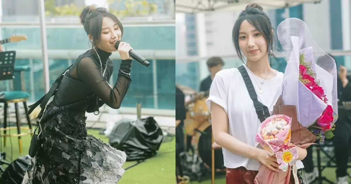 簽唱會遇驟雨無損「天文台」熱情 Windy詹天文勁歌熱舞答謝粉支持