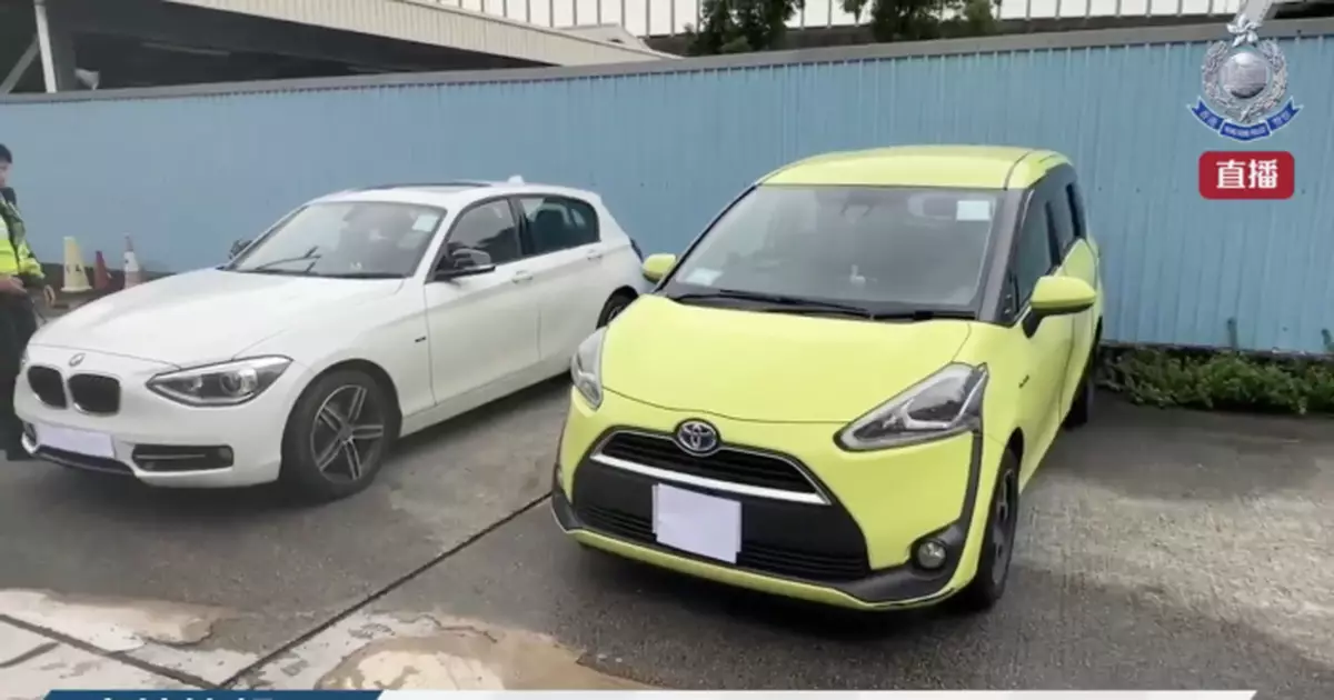 警放蛇打擊「白牌車」　拘31歲港男及37歲內地女
