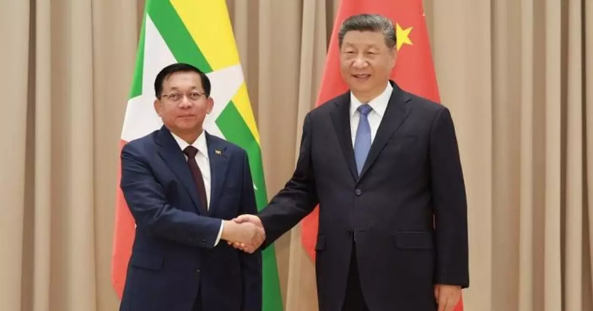 中緬建交75周年 習近平與敏昂萊互致賀電