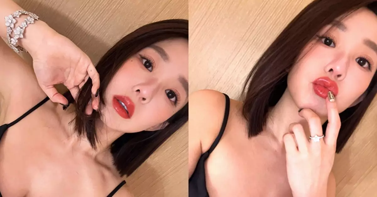 郭書瑤假短髮真吸睛 深邃事業線搶盡鏡頭