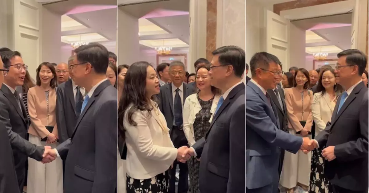 李家超卡塔爾與內地企業代表會面交流