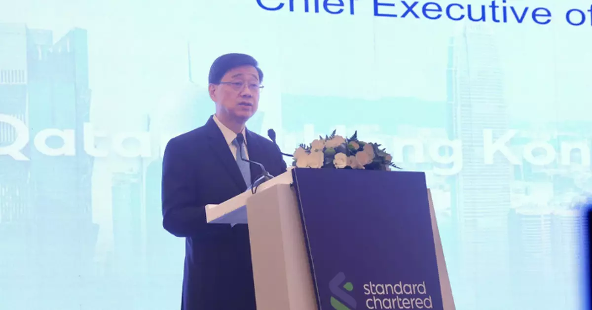 李家超卡塔爾出席市場簡介暨午餐會 稱新秩序創造機遇