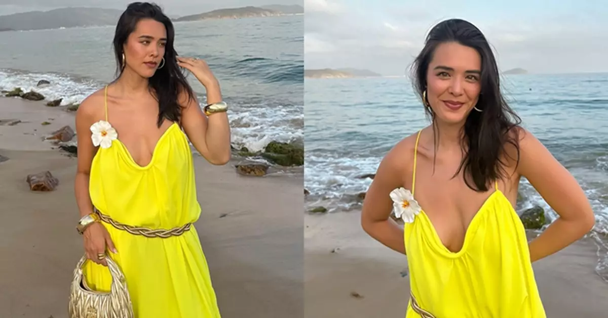 遺傳阿媽勁爆基因！鍾麗緹大女Yasmine真空上陣曬魔鬼身材