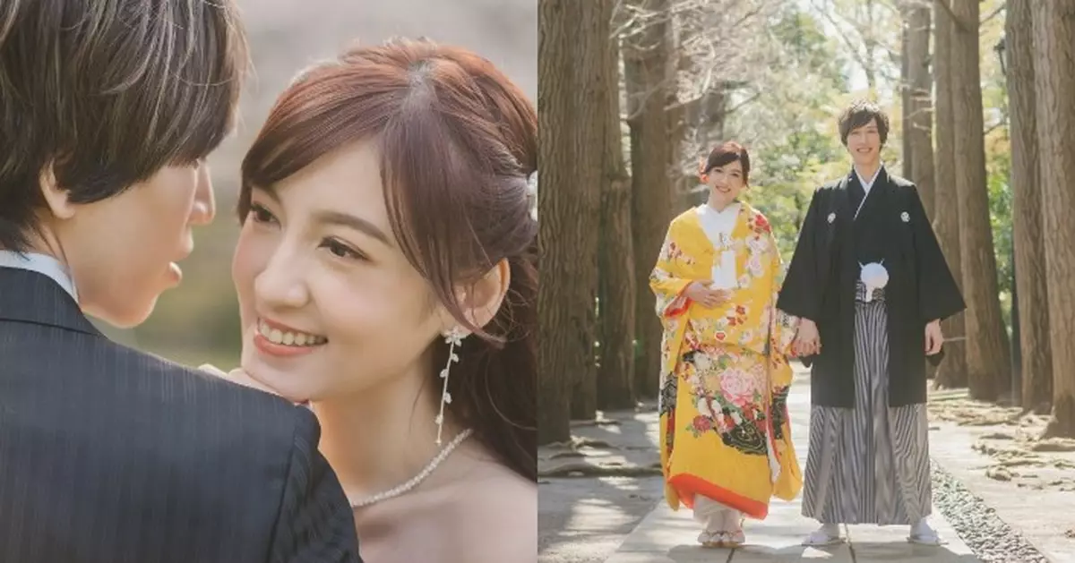 34歲前TVB主播陳嘉倩無預警宣布結婚 貼婚照晒幸福：今後的日子請多多指教