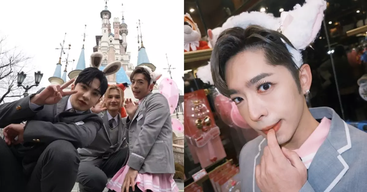 呂爵安變身「女」爵安眼睫毛勁搶鏡 嘟嘴扮cute好嬌俏