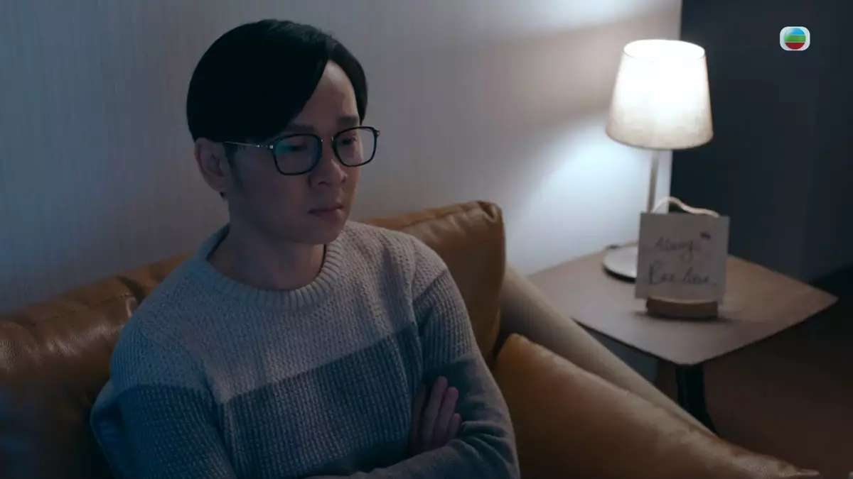 鄧智堅呢幕喊戲,完全演活咗小男人之痛。