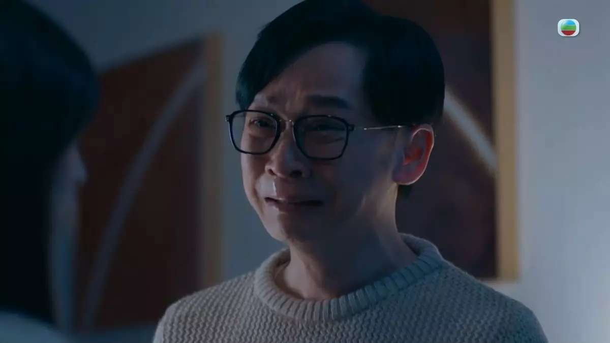 鄧智堅呢幕喊戲,完全演活咗小男人之痛。