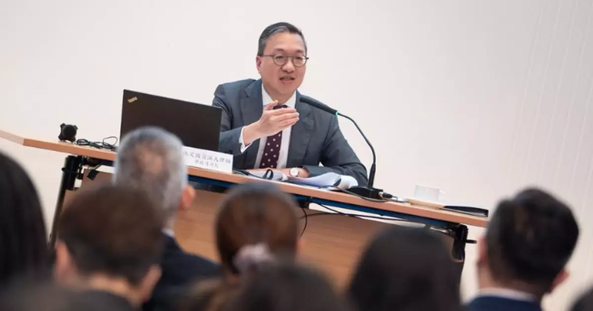 律政司「學習全國兩會精神座談會」林定國：特區要守護「一國兩制」獨特制度優勢