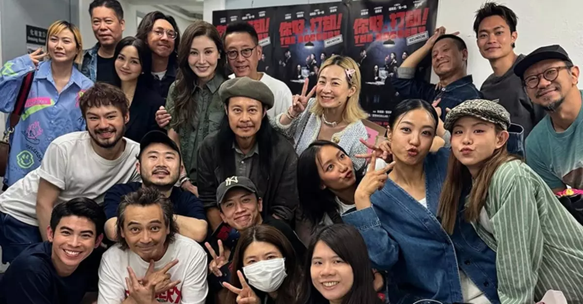 張繼聰捧場舞台劇《你好，打劫！Reunion》   簡單一個字大讚高水準：猛！