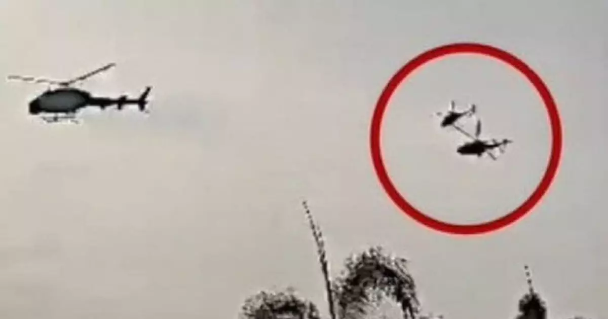 芬蘭西南部兩架直升機相撞墜毀 機上無人生還