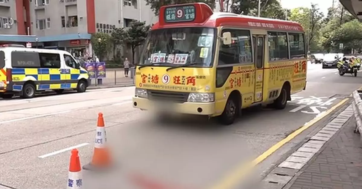 牛頭角75歲老翁疑橫過馬路遭小巴撞斃 78歲小巴司機被捕