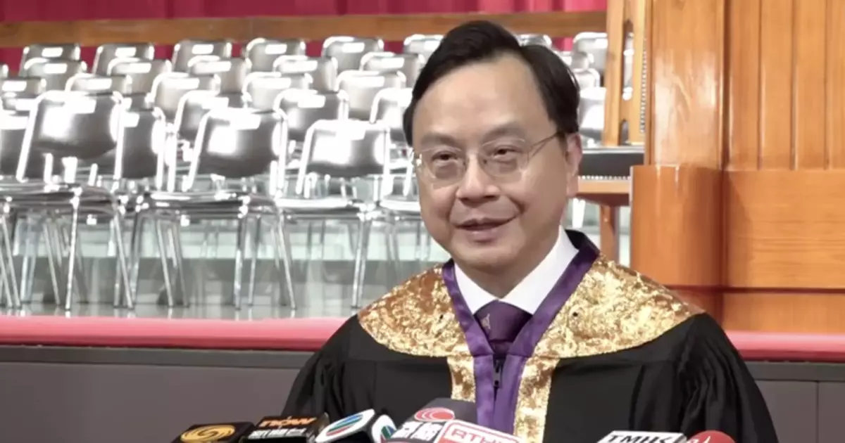 盧煜明：積極勾劃中大未來發展路向　5年計劃提升學生學習體驗