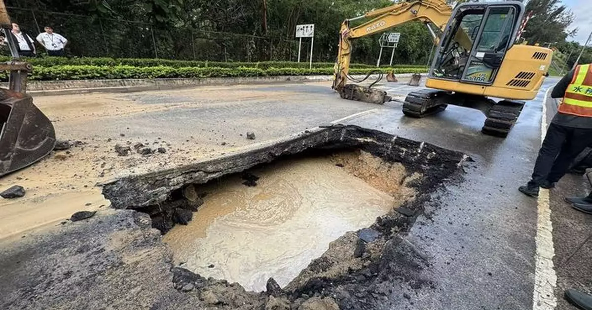 將軍澳環保大道水管完成維修　料星期三中午前重開受影響行車線