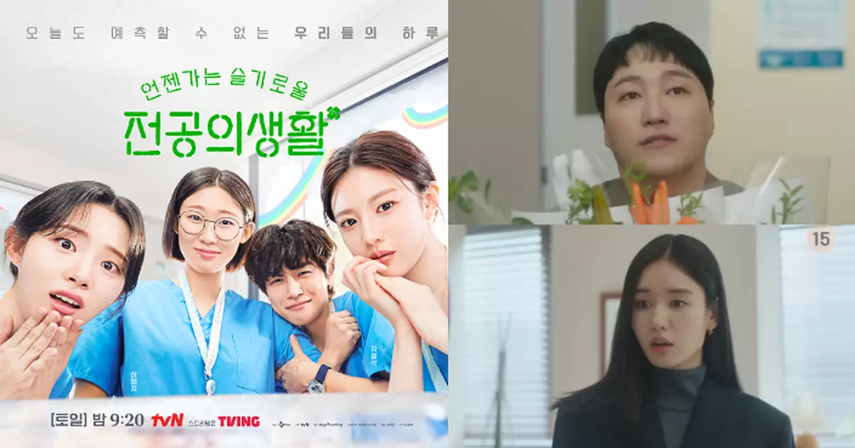 《機智住院醫生生活》結局收視創新高 金大明壓軸亮相「熊熊CP」婚後晒恩愛