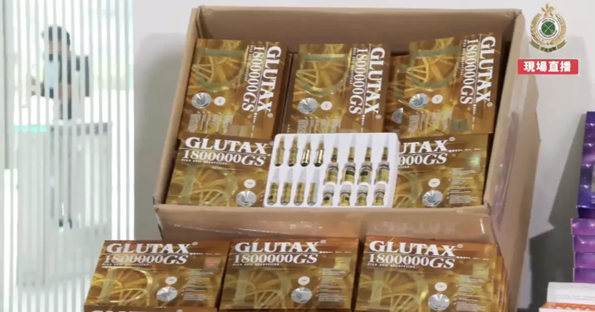 海關截查往澳門內河船檢值2800萬走私貨 包括美容針魚翅未完稅煙草等