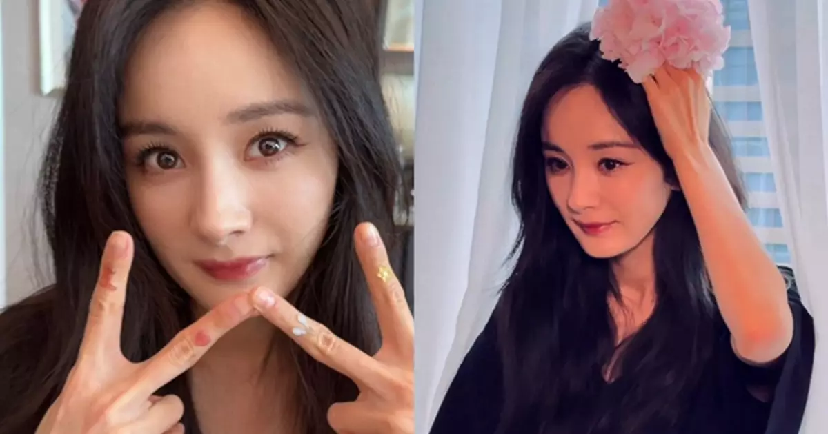 楊冪「520」甜蜜派福利送花氹女同事 搞笑自嘲「小拇指短」盡顯幽默