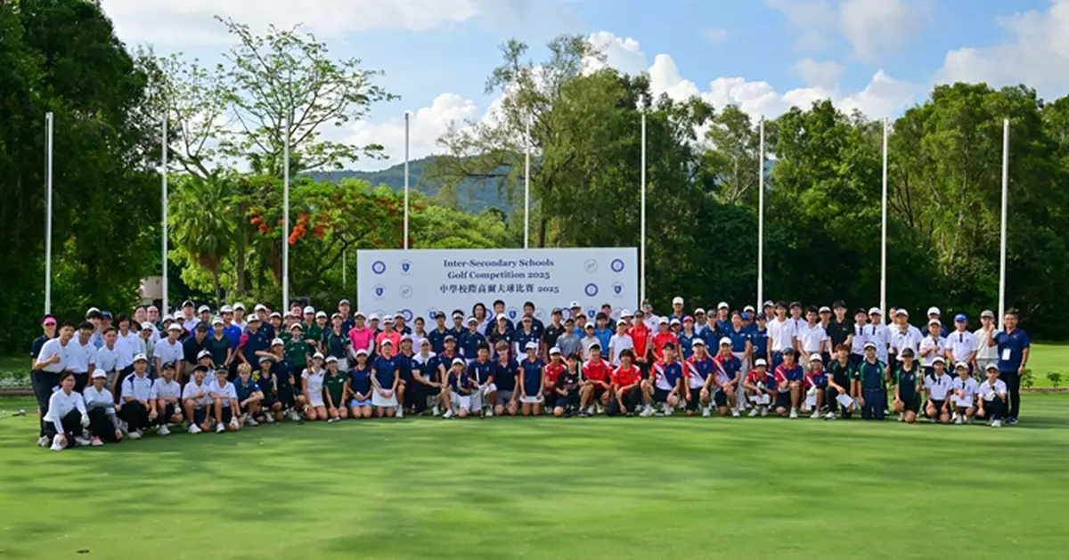 「中學校際高球賽」參賽學校數目創新高 「先天手差異」12歲小將馬皓軒勇奪亞軍